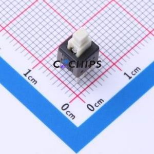 PS-5850DVA-6PL Push Button Switch Switch No Lock Rectangle Plunger 500mA 24V - Product Image 1