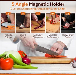 Kim cương dao mài gỗ con lăn nhà bếp dao mài với 2 bên Hộp Quà Tặng đóng gói - Product Image 6