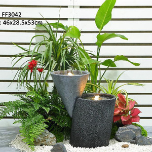 Fontaine d'eau rétro de style européen du milieu du siècle, pour l'intérieur et l'extérieur, décoration de <span class=keywords><strong>jardin</strong></span> <span class=keywords><strong>zen</strong></span>, souvenir, décoration de maison neuve - Product Image 4