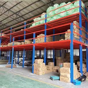 Plataforma de Aço para Mezanino de Alta Resistência com Escadas para Armazenamento em Armazém - Product Image 1