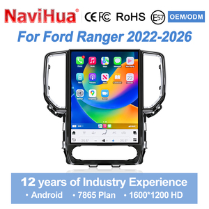 NaviHua para Ford Ranger 2022-2026, Actualización de Auto, Estéreo Multimedia Android Estilo Tesla de 12.1'', GPS, DSP, Carplay, Unidad Principal para Auto - Product Image 6