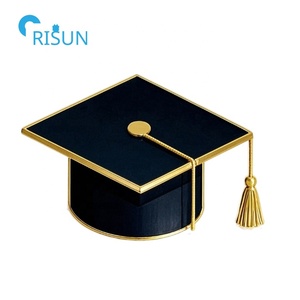 Cadeaux de remise de diplôme pour étudiants, chapeau d'enterrement de vie de jeune fille, Badges de revers en émail, broches, épingles de remise de diplôme personnalisées en émail - Product Image 5