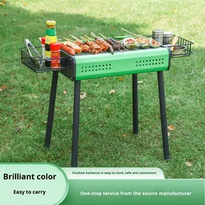 Parrilla de Barbacoa Plegable Ligera y Desmontable para Acampar, Estufa de Carbón Portátil para Exteriores, Modelo CA-26, 3 kg - Product Image 3