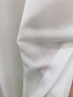 Rouleau de tissu de rideau voilage et matériaux tissu de rideau turc en polyester avec rouleau transparent au mètre pour le salon