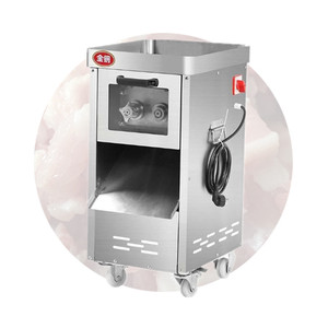 Máquina cortadora de cubos de carne de Dicer de verduras de acero inoxidable 304 Máquina cortadora de tiras de carne - Product Image 2