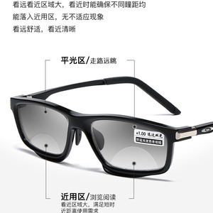 2025 lunettes de presbytie focales Style de sports de plein air capable de changement de couleur photosensible Anti lumière bleue lunettes de presbytie - Product Image 5