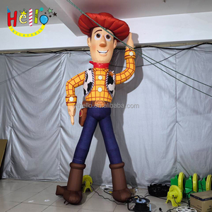 Accessoires de <span class=keywords><strong>cowboy</strong></span> ouest personnalisés personnage de dessin animé extérieur grands cowboys gonflables - Product Image 1