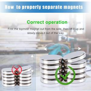 מגנט עגול סופר חזק נוידימייום 6 x2 מ "מ 6 x3 מ" מ 8 x2 מ "מ 8 x3 מ" מ 10 x2 מ "מ 10 x3 מ" מ 10 x3 מ "מ 10 x3 מ" מ מגנט - Product Image 6