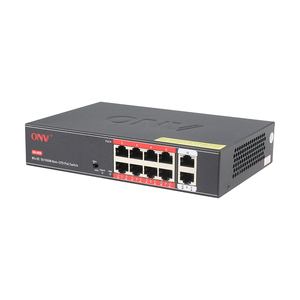 Switch PoE non standard 10/100M à 8 ports prenant en charge l'alimentation 24V + 2 commutateurs réseau Uplink - Product Image 4
