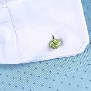 <span class=keywords><strong>Gemelos</strong></span> de <span class=keywords><strong>nudo</strong></span> de seda de alta calidad, nuevo diseño para camisas de hombre para celebraciones de compromiso y Aniversario - Product Image 2