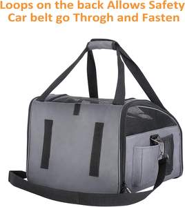 Welpen-Autositz, Wasserdicht und Waschbar, Sicherheits-Sitzerhöhung für Hunde, Lagerware zum Günstigeren Preis - Product Image 4