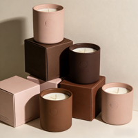 Bougie parfumée MW de qualité supérieure, faite à la main, réutilisable, durable, écologique, pour la maison et les cadeaux, vente en gros, personnalisable