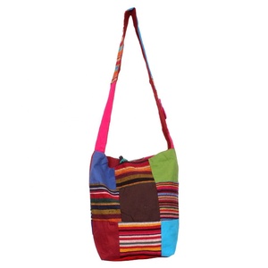 Dari Coton Tukdi Jhola Sac À Main Pour Les Filles Et Les Femmes BG-10-1 - Product Image 3