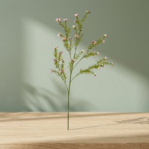 Artificial Wax Flower <b>Spray</b> <b>Pink</b> AFF Stick -45 107cm 90g - Product Image 2