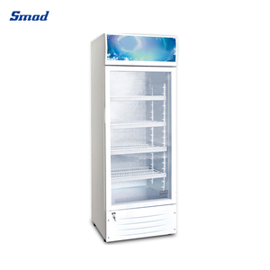 Enfriador de Bebidas con Puerta de Vidrio Individual, Refrigerador Vertical, Vitrina Exhibidora de Bebidas Ssh-318 - Product Image 2