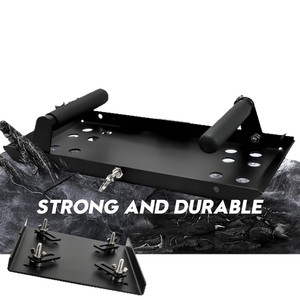 Plaque de base stabilisatrice universelle pour cric à bouteille, réglable, 8x17 pouces, en alliage d'aluminium et d'acier, support pour cric de voiture - Product Image 3