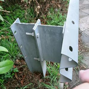 20 anni di garanzia antiruggine Premium Hot-Dip zincato W-Beam Guardrail barriere stradali per la sicurezza stradale con Post H - Product Image 2