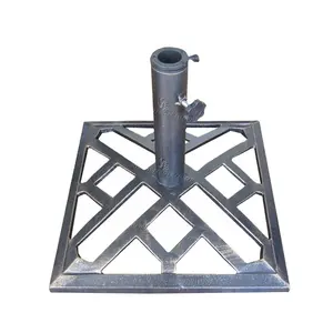 Antique design cast iron umbrella base