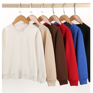 Bébé solide polaire crewneck <span class=keywords><strong>sweat</strong></span> enfants couleur personnalisée 320G noël blanc pull bts <span class=keywords><strong>sweat</strong></span> pour les filles - Product Image 3