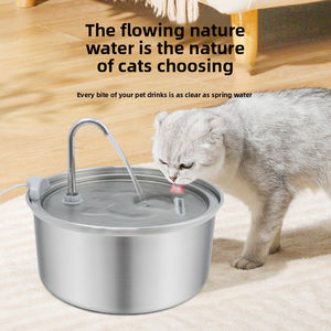 <span class=keywords><strong>Pet</strong></span> Nguồn Cung Cấp Thép Không Gỉ Mèo Và Con Chó Nước Dispenser 3L Chai Nước Đài Phun Nước Với Tự Động Thông Minh Sản Phẩm Vật Nuôi - Product Image 5