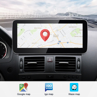 STWEI Snapdragon665 10,25 pouces CarPlay sans fil AUTO Android12 Stéréo GPS de voiture multimédia pour Benz Classe C W204 S204 NGT4.0 NGT4.5