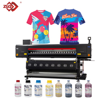 Nueva Impresora de Inyección de Tinta I3200 DX5 XP600 de 1.85m, Plotter Chino para Pósteres, Lonas, Vinilos, Flex Wrap, Eco Solvente
