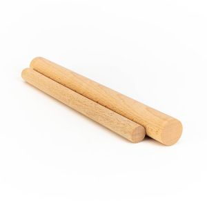 Barra de Soporte Redonda de Madera de Haya para Yoga, 10 Piezas, Diseño Moderno y Simple para Uso en Casa o Gimnasio - Product Image 3