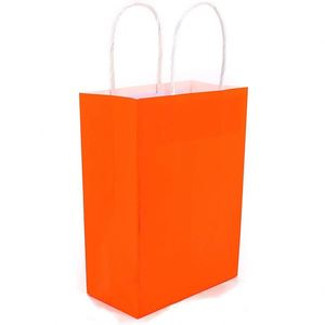 Kraft Paper Party <b>Gift</b> Bags <b>Smalls</b> Size with Handle for Christmas Wedding Celebrations Thanksgiving Shopping Party Bags - Product Image 1