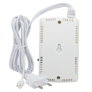 Kombinasi Sensor kebocoran <span class=keywords><strong>Gas</strong></span> alami & karbon monoksida detektor Plug di Alarm LPG propana untuk dapur dengan katup Solenoid <span class=keywords><strong>Gas</strong></span> - Product Image 4