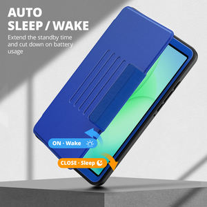 Custodia Antiurto con Funzione Auto Sleep/Wake per <span class=keywords><strong>Samsung</strong></span> <span class=keywords><strong>Tab</strong></span> A11 8.7 Pollici X135F/X135N, <span class=keywords><strong>Cover</strong></span> Professionale con Supporto Regolabile - Product Image 3