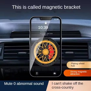 Supporto magnetico dell'automobile del telefono di rotazione di 360 gradi, supporto del telefono, porta-aria dello sfiato del telefono per le automobili con la Clip del gancio - Product Image 4