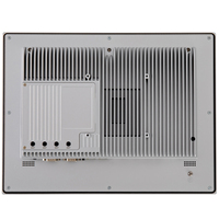 PC industriel sans ventilateur OEM ODM avec écran LCD large de 15,6 pouces 4:3, Intel J6412 N97 N305, 2 LAN, 2 COM, Wi-Fi, 4G, Win10, 11, Linux, VESA