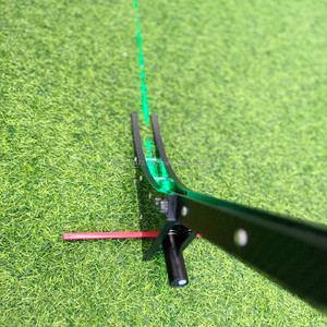 SwingPerfect Golf Green Reading Ramp Trainer Slope Ball Roll Launch <strong>Machine</strong> 44in Carbon Fiber <strong>Putting</strong> Aid Ambidextrous - Product Image 3