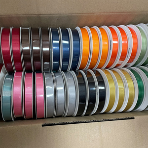 E-Ma Thuật Biểu Tượng Tùy Chỉnh Ribbon 1.5 Inch Duy Nhất Đôi Mặt Satin Polyester 100Yards Rắn Màu Ruy Băng Cho Món Quà Bọc - Product Image 1