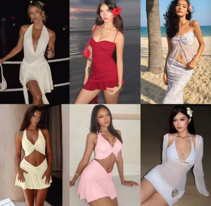 Оптовая продажа новых партий одежды: брендовая женская одежда, платья, одежда Ssshein, оптовые поставки одежды со склада. - Product Image 3