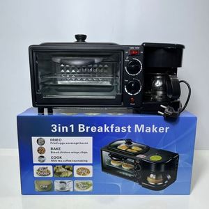 เตาอบไฟฟ้ามินิ <span class=keywords><strong>3</strong></span>-in-1 คุณภาพสูง ดีไซน์ทันสมัย ควบคุมด้วยปุ่มหมุน ปลอดภัยสำหรับใช้ในบ้านและโรงแรม - Product Image 4