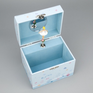 Caja Musical Personalizada con Canción, Caja <span class=keywords><strong>de</strong></span> Joyería con Cisne y Bailarina, Regalo <span class=keywords><strong>de</strong></span> Cumpleaños para Niña - Product Image 2