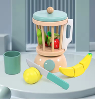 Vente en gros de jouets de cuisine en bois simulation de jeu de rôle pour enfants presse-agrumes jouet en bois jeu de coupe de fruits en bois pour enfants