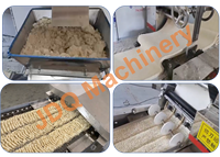 Ligne de production automatique de nouilles instantanées frites à bas prix machine à fabriquer des nouilles