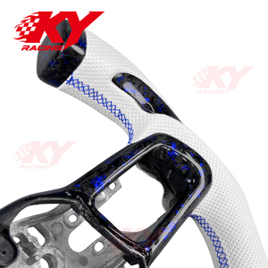 Volant de course personnalisé en fibre de carbone F1 pour Ford Mustang GT GT500 S650 V8 2024-2027 - Product Image 3