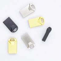 Bonne vente super mini disque flash en métal clé usb portable pouce logo personnalisé 8 Go 16 Go 128 Go clé USB clé USB