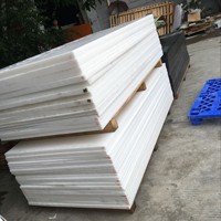 Vente directe d'usine, feuilles de plastique PP/PE/HDPE blanches sur mesure