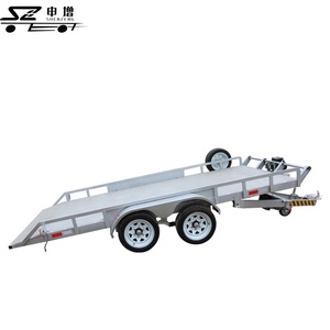 Carretilla plegable pequeña para coche, transportador, remolque, con gancho - Product Image 3