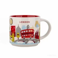 Tasse en céramique personnalisée avec revêtement par sublimation, motif imprimé par transfert thermique, tasse à café en porcelaine renforcée de type Bone China, fabricant