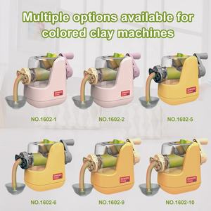 <span class=keywords><strong>Maison</strong></span> de jeu personnalisée pour bébé en argile non toxique pour la cuisson des nouilles Machine à pâte de boue de couleur Jouet pour pâte à jouer faite à la main - Product Image 6