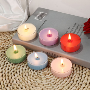 Bougie d'aromathérapie artisanale à la couleur du soja, vente en gros, sans fumée, romantique, pour la Saint-Valentin, confession, peinture au feu - Product Image 5