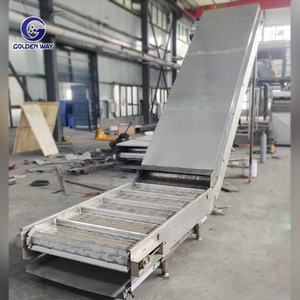 संयंत्र परिवहन मशीनरी के निर्माण के लिए उच्च स्थिरता नई स्टेनलेस स्टील समायोज्य गोल्डेनवे कन्वेयर - Product Image 6