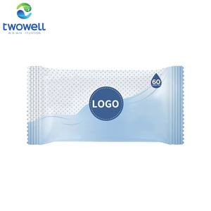 Vücut temizliği için kalın tek kullanımlık % ıslak mendiller özel logo organik bebek su mendilleri - Product Image 3