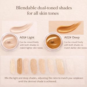 Cosmetics Face Natural Matte Full Coverage Vegan <b>Waterproof</b> Concealer Cream - Product Image 1