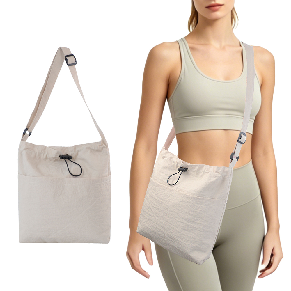 Nylon Eco-Friendly Bucket Crossbody Bag